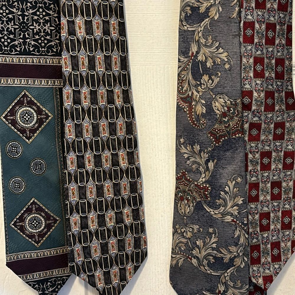 Four suit ties